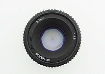 ◇【Nikon ニコン】FA フィルムカメラボディ + 50mm F1.8 レンズ_画像6