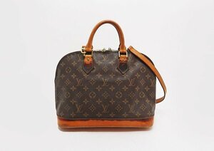 ◇【LOUIS VUITTON ルイ・ヴィトン】アルマ ストラップ付き M51130 ハンドバッグ モノグラム