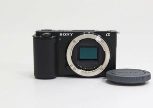 ◇美品【SONY ソニー】VLOGCAM ZV-E10 ボディ ミラーレス一眼カメラ ブラック