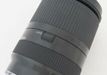 ◇【TAMRON タムロン】18-200mm F/3.5-6.3 Di III VC ソニー用 B011 一眼カメラ用レンズ ブラック_画像6