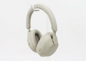 ◇美品【SONY ソニー】ノイズキャンセリングワイヤレスヘッドホン WH-1000XM5 プラチナシルバー