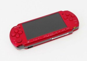 ○【SONY ソニー】PSP-3000 ラディアントレッド