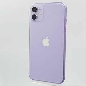 ◇ジャンク【Apple アップル】iPhone 11 64GB SIMフリー MWLX2J/A スマートフォン パープルの画像1