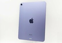 ◇美品【Apple アップル】iPad Air 第5世代 Wi-Fi 64GB MME23J/A タブレット パープル_画像1