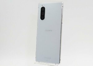 ◇【au/Sony】Xperia 5 64GB SIMロック解除済 SOV41 スマートフォン グレー