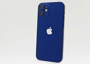 ◇【docomo/Apple】iPhone 12 mini 128GB SIMロック解除済 MGDP3J/A スマートフォン ブルー