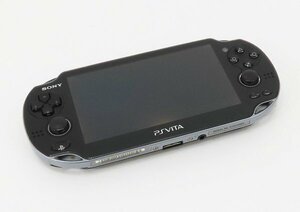 ○【SONY ソニー】PS Vita Wi-Fiモデル + メモリーカード8GB PCH-1000 クリスタルブラック