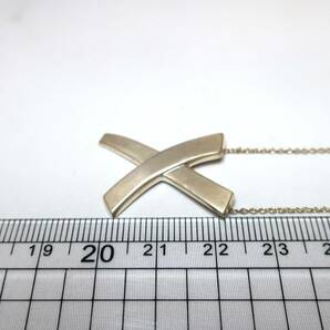 【中古】TIFFANY＆Co. ティファニー パロマピカソ グラフィティ キス ネックレス SV925 SV シルバー の画像7