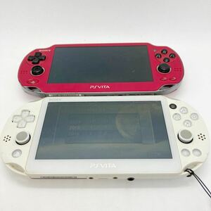 ソニー SONY PSVITA Vita PCH-1000 PCH-2000 16GBメモリーカード付 2台まとめ売り ジャンク