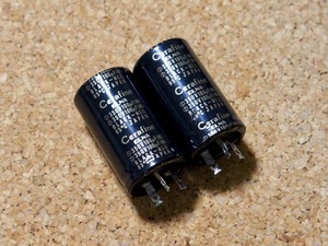 ELNA Cerafine 350V 100uF + 100uF pair エルナー セラファイン 2本set