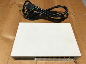 バッファロー　スイッチングハブ　LSW2-TX-16NSRR(C1)