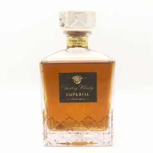 【未開栓】 SUNTORY IMPERIAL サントリー インペリアル カガミクリスタル ウイスキー 600ml 43%