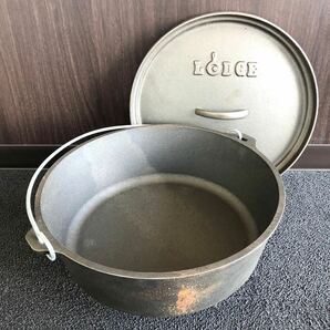 LODGE ロッジ DUTCH OVEN ダッチオーブン 12インチ キャンプ アウトドア 箱の画像1