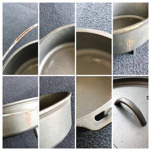 LODGE ロッジ DUTCH OVEN ダッチオーブン 12インチ キャンプ アウトドア 箱の画像8