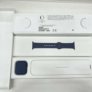 B3【中古品】/ Apple Watch M09A3J/A Series 6 スポーツバンド バッテリー100パーセント GPSモデル ミッドナイトアルミ アップルウォッチ