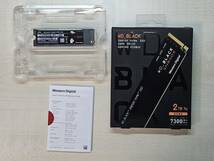 ★ WD Black SN850X 2TB NVMe WDS200T2X0E　中古 ★_画像1