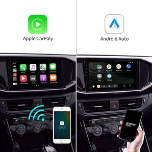 Carlinkit ワイヤレススマートリンクアップル carplay android ナビゲーションプレーヤーミニ usb carの画像2