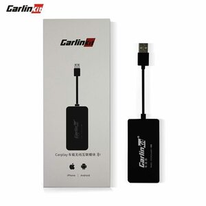 Carlinkit ワイヤレススマートリンクアップル carplay android ナビゲーションプレーヤーミニ usb car