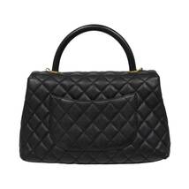 CHANEL シャネル ココハンドル 29 A92991 2WAY ハンドバッグ ショルダーバッグ ココマーク キャビアスキン ブラック ゴールド金具 24番台_画像2