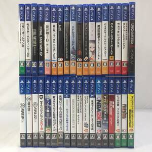 ◆【中古】PS4ソフト 36本まとめセット 龍が如く7外伝 名を消した男/龍が如く0 誓いの場所/グランド・セフト・オートV/アーク/他◆H030101