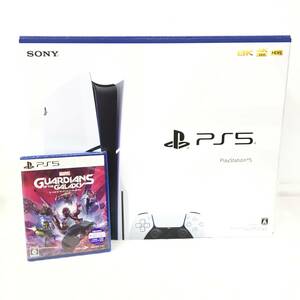 ■SONY PlayStation5【未使用/送料無料/1円～】PS5 本体 CFI-2000A01 領収書付/マーベル ガーディアンズ・オブ・ギャラクシー（S02）