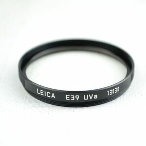 ★実用品★Leica ライカ E39 UVa レンズフィルター★♯13615の画像1