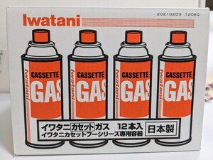 iwatani イワタニ カセット ガス 箱 日本製 未使用 新品 12本入り