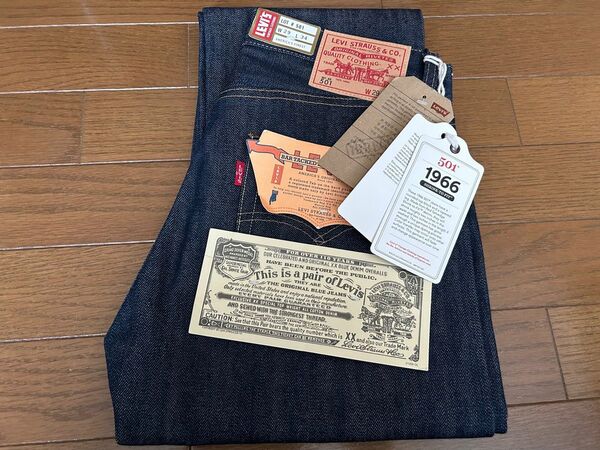 リーバイス 1966 ダブルネーム w29 リーバイス 501XX VINTAGE CLOTHING LVC