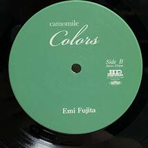 サイン付き 180g Emi Fujita Camomile Colors HD Impression HDI-10001 藤田恵美 カモミール・カラー 180グラム重量盤LP_画像3