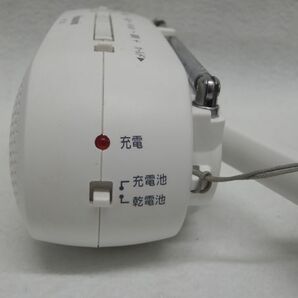 パナソニック FM-AM 2バンドレシーバー RF-TJ20 稼働品 / ラジオ(FM、AM)、ライト、サイレン 乾電池・手回し充電 防災グッズの画像6