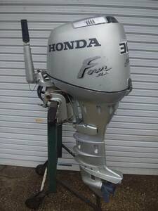 ＨＯＮＤＡ４スト船外機ＢＦ３０Ａ 実動品 エンジン絶好調！！