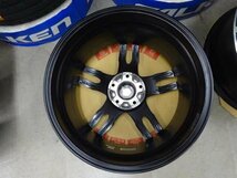 シャレンXF-55　19インチホール4本セット　19x8J　5H　PCD114.3　OFF38　川越_画像6