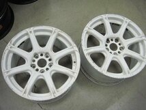 ワークエモーションXC8/17インチホイール2本　17x9.0J　5H　PCD114.3　OFF38　川越_画像1