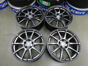 SSR　GTV0218インチホイール4本　18X8.5J　5H　PCD114.3　OFF40　川越