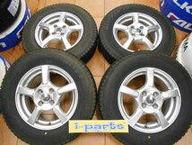 CVW/BRIDGESTONE14インチスタッドレス4本セット　ADバン等　165R14LT6PR　太田_画像1