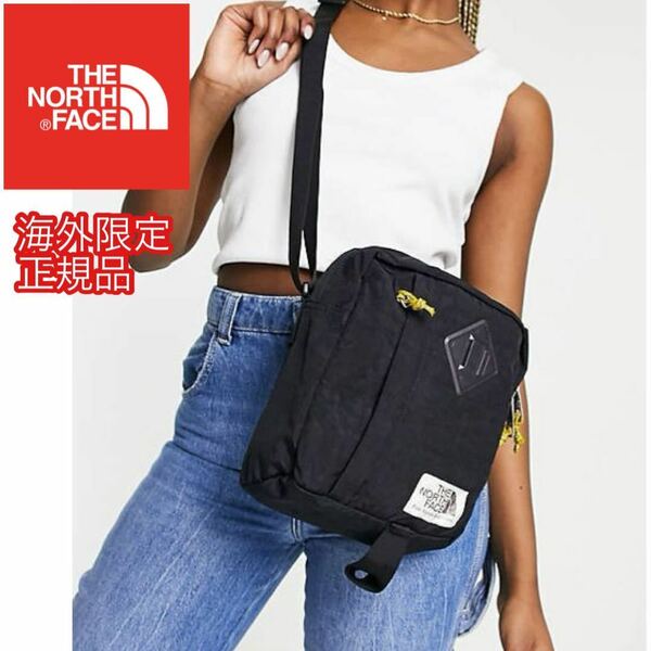 THE NORTH FACE ノースフェイス ショルダーバッグ サコッシュ ハンドバッグ メンズ レディース ブラック 海外限定 正規品　ボディバッグ