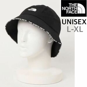 ノースフェイス バケットハット 帽子 メンズ レディーブラック ブラック L XL キャップ 日本未発売 海外限定 THE NORTH FACE ブラック 黒の画像6
