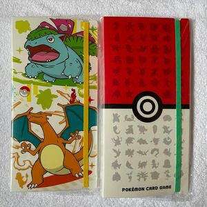 未使用新品　ポケモンカード　ファイル 2冊 モンスターボール フシギバナ カメックス リザードン