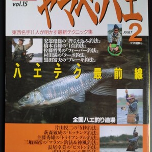 別冊つり人 Vol.15【ヤマベ・ハエ PART2】ハエテク最前線●名手11人が明かす最新テクニック●全国ハエ釣り道場●マップ●釣りガイド/希少本の画像1