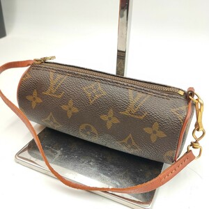 ★極美品★ LOUIS VUITTON ルイヴィトン モノグラム パピヨン用ポーチ マルチケース 小物入れ レディース メンズ アクセサリーポーチ