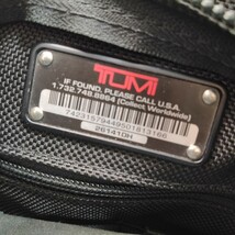 ★極美品★ TUMI トゥミ 2wayハンドバッグ ボストン 26141DH ショルダーバッグ メンズ ナイロン レザー エクスパンタブル A4収納可能_画像10