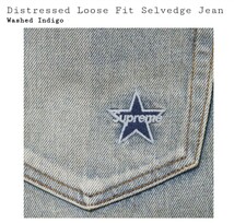 Supreme★Distressed Loose Fit Selvedge Jean サイズ30 Washed Indigo ウォッシュドインディゴ デニム ジーンズ シュプリーム_画像3