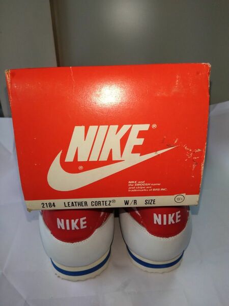 NIKE LEATHER CORTEZ W/R 13 1/2 オリジナル 1982 BOX