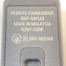 送料込み SONY ソニー ウォークマン用リモートコマンダー リモートコマンダー RMT-NWS20 C28-240202-002_画像6