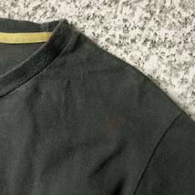 【グッドレギュラー】アディダス　金ロゴ　フェードTシャツ ブラック　00sY2K XOサイズ　古着 _画像7