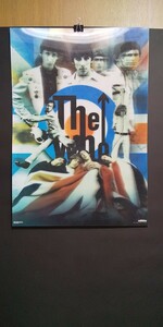 ザ・フー The who ポスター ホログラフポスター ビニール製 縦67cm46.7cm 厚み約0.7ミリ弱