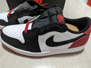 Nike Air Jordan 1 Retro Low OG Black Toeナイキ エアジョーダン1 レトロ ロー OG ブラック トゥ26センチ