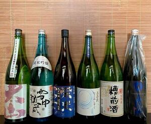 山形県産 日本酒 1.8L 6本セット 純米吟醸 大吟醸364
