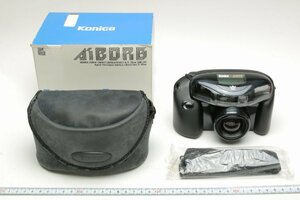 ※ Konica コニカ コンパクトカメラ Ai BORG コニカ アイ ボーグ 35-105mm　ケース、ストラップ、箱付 c0213