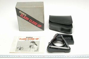 ※【箱やぶれあり】貴重品 Konica コニカ FLASH CLOSE-UP C35AF、C35EF用 接写ガイドアダプター 説明書、ケース、箱付 c0214